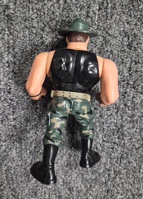 WWF Hasbro Action Figure Sgt Slaughter Series 3 1991 WWE 90s | eBay