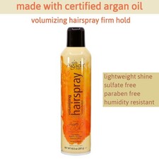 Agadir Volumizing Hairspray Firm Hold 10.5 oz-Certified Argan Oil