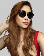 New Polarized Gianfranco Ferre GFFR49 001 Round Black Men's Women's Sunglasses