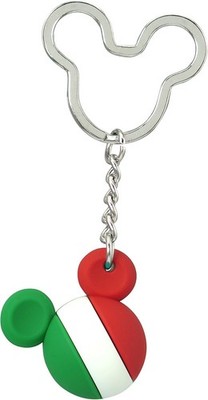 *NEW* Monogram Disney Mickey & Friends: Mickey Mexico Flag Icon Ball Key Chain