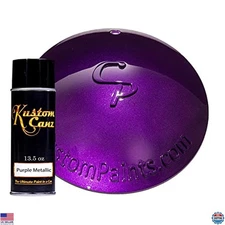 Kustom Canz Metallic Purple Base - 12 oz Aerosol Spray Can for Stunning Finishes