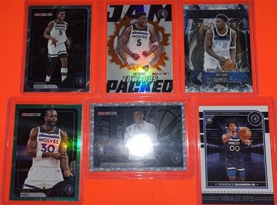 Topps NBA Hoops 2025-26 Anthony Edwards Jam Packed Orange SP | Rainbow Foil SP