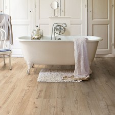 Quick-Step Aquanto Beige Oak Effect Laminate Flooring Planks Waterproof 1.835m²