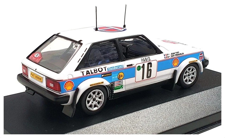 Modelos Ixo escala 1/43 RAC037 - Talbot Lotus Sunbeam - #16 Monte Carlo 1981 Foto 2 de 4
