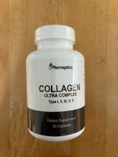 Pharmagetics Collagen Ultra Complex Types I, II, III, V & X - 90 Capsules