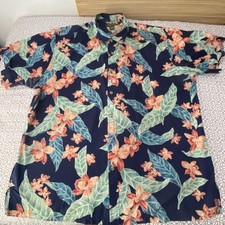 Cooke Street Hawaiian Shirt Short Sleeve Button Up Aloha Men's Size XXL Vintage