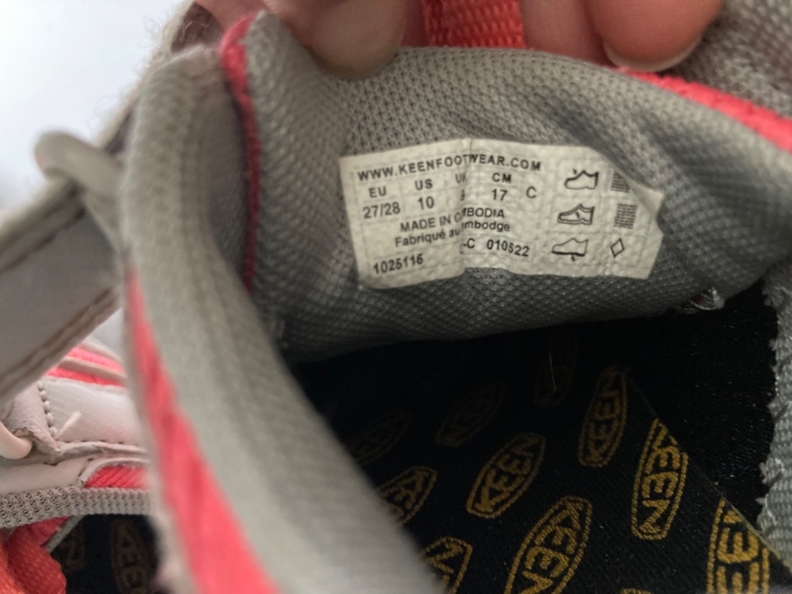 Scarpe da trekking Keen bambina taglia 10