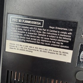 Vintage Sega Genesis Model 1 Console Bundle Mortal Combat II Retro Gaming 1990s