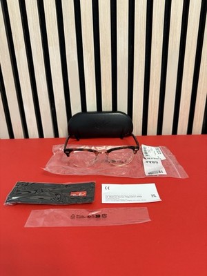 Ray Ban RX5154 Clubmaster 8118 Pink Havana 49 Neu Demo Gläser !