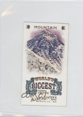 2010 Topps Allen & Ginter's World's Biggest Minis Mount Everest (Mountain) 0f8