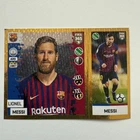 Lionel Messi Panini FIFA 365 2019 Double Sticker 94a 94b Barcelona