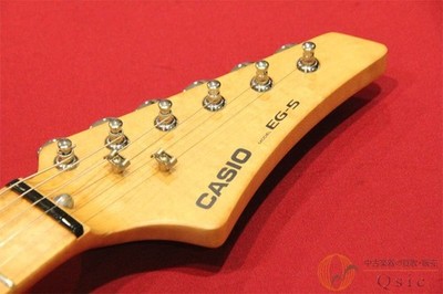 Electric Guitar Casio EG-5 Model REW SL604 White S/N I2002218 | eBay