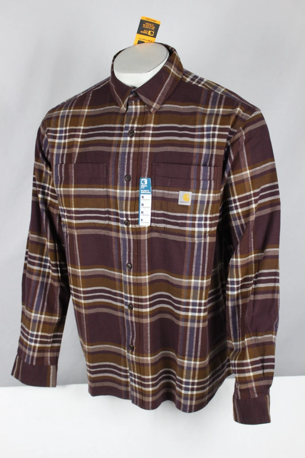 Carhartt Men's Rugged Flex Relaxed Midweight Flannel Long Sleeve Shirt 107010
Opens in a new window