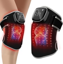 Red Light Therapy Knee Massager with 6 Heat Levels  5 Vibration Settings