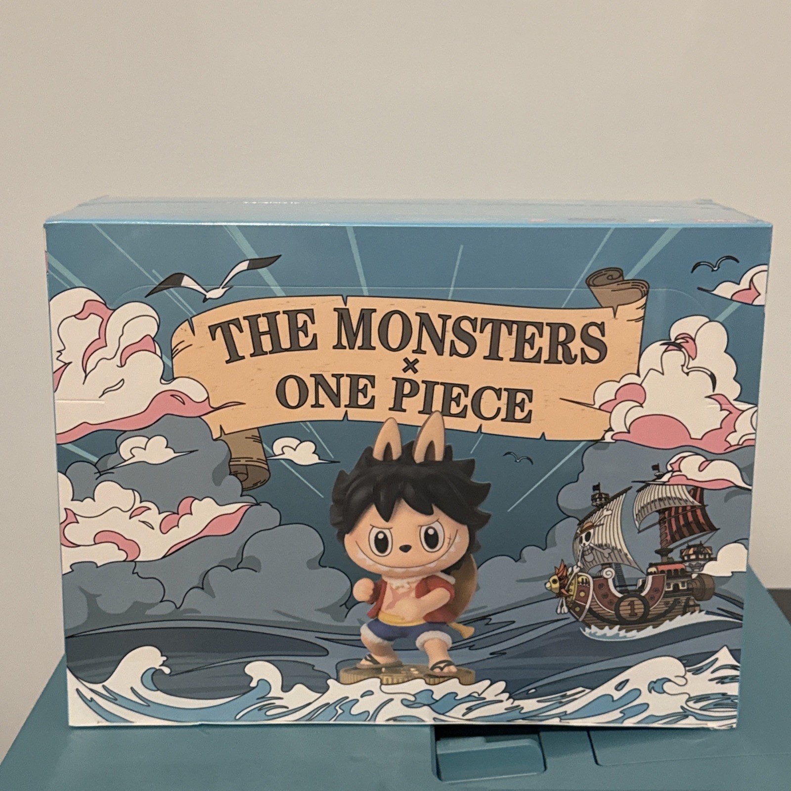 POP MART Labubu The Monsters x One Piece Series Figures Sealed case 12 Authentic
