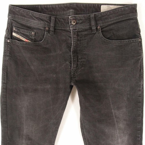 Mens Diesel THAVAR-XP Slim Skinny Stretch Gray Jeans W32 L32 | eBay