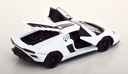 Welly 24114 Lamborghini Countach LPI 800-4 weiss Maßstab 1:24 Modellauto - Bild 2 von 5