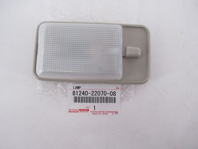 Genuine OEM Toyota 81240-22070-08 Front Dome Lamp 1986-1990 Land