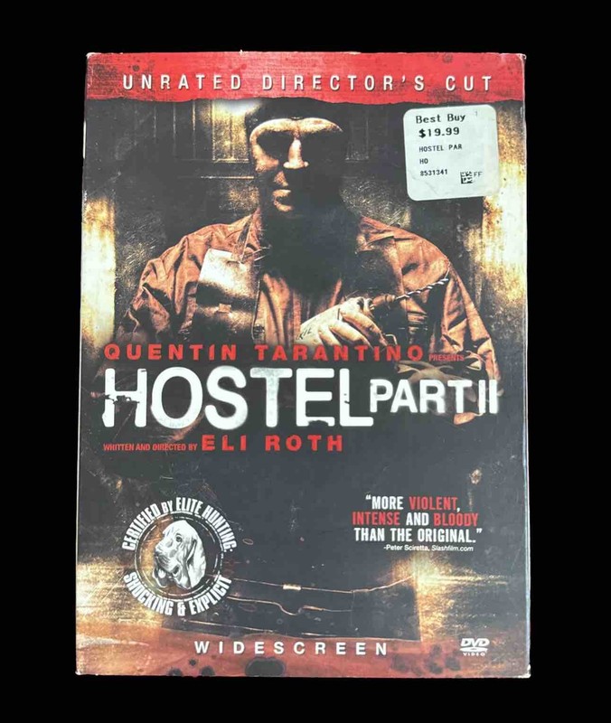 Hostel 2 (DVD, 2007, Unrated Directors Cut), FAST SHIPPING & RELIABLE PACKAGING!