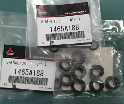 KITx12 ORIGINAL OEM O-RING, DICHTUNG KRAFTSTOFFEINSPRITZVENTIL MITSUBISHI LANCER EVO 7,8,9 TURBO