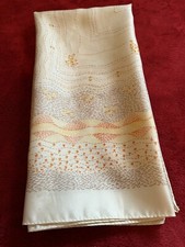 Vintage ITALY Scarf Floral Square Design 26  Square Polyester RN13793