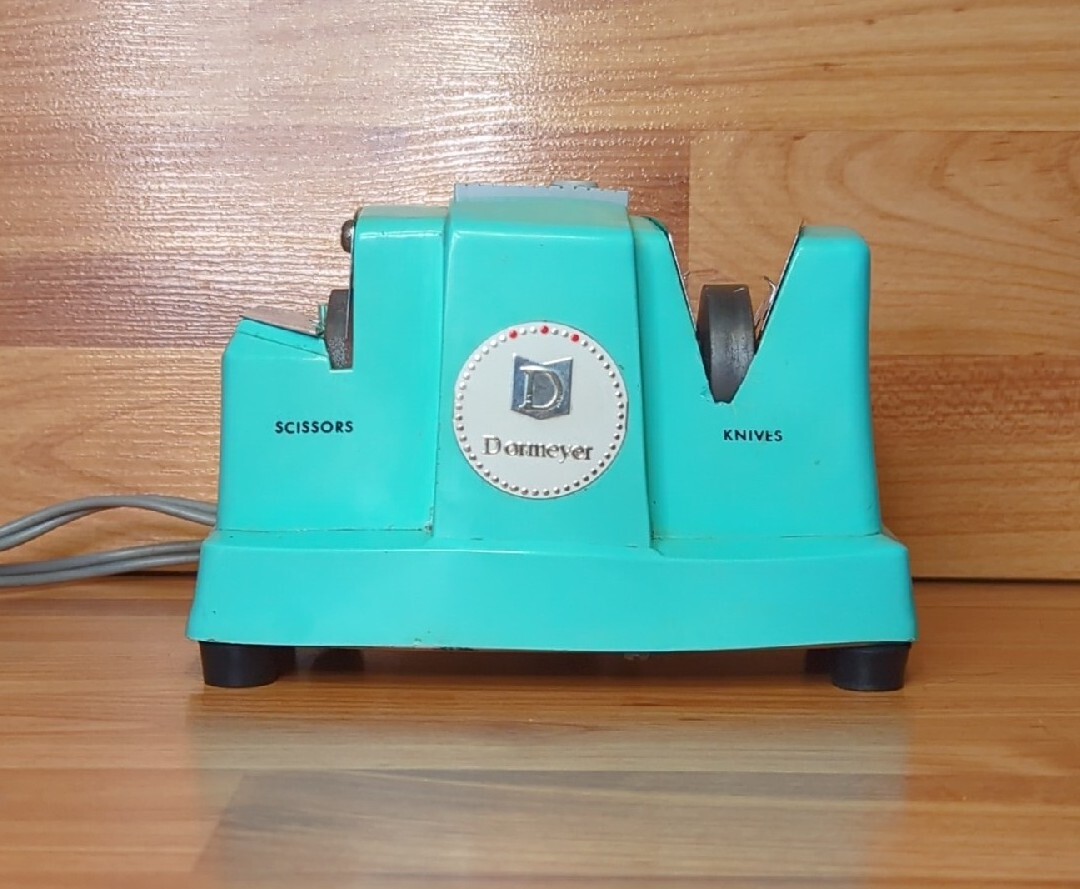 Vintage Dormeyer Electric Knife Scissor Sharpener Edge *Works *Please Read eBay