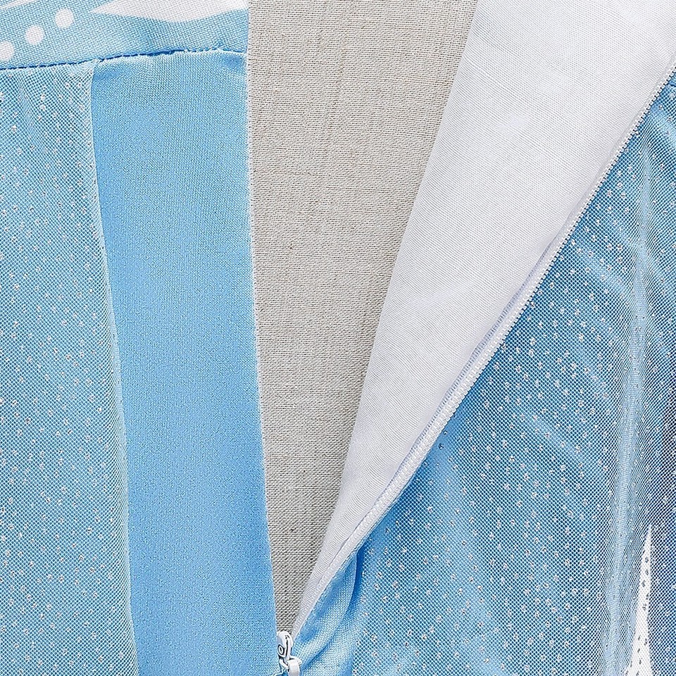 Foierp Costume Elsa Per Bambine: Abito Principessa Con Corona, Bacchetta E Accessori, Vestito Di Carnevale Per Halloween E Compleanni