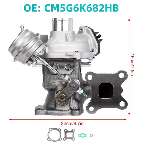 Turbo Turbocharger for Ford EcoSport Focus Fiesta EcoBoost 1.0L 3zyl 100HP - Picture 10 of 13