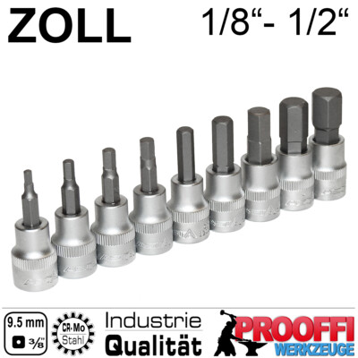Makita Steckschlüssel-Satz 9tlg. 8 - 24 mm 1/2
