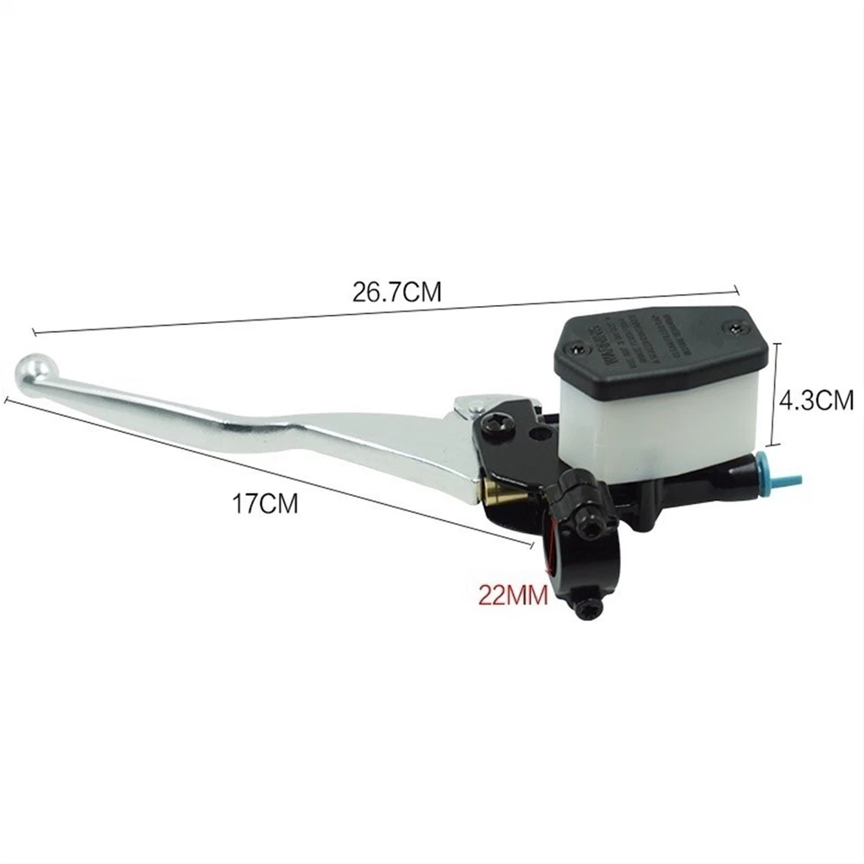 Palanca de cilindro maestro de freno izquierdo para Arctic Cat 250 300 375 400 500 0502-387 Foto 2 de 4