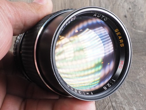 Sears MC 135mm f2.8 Lens Pentax K PK Mount Telephoto Manual Focus Prime portrait - Picture 7 of 8