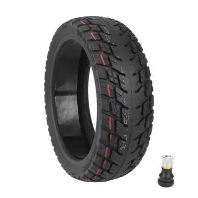 Treaded 10 5x2 75 Tubeless Tire for Enhanced Grip on For Ninebot EScooter