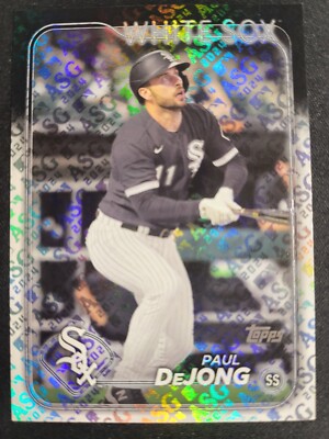 Paul Dejong All-Star Game Logo Variation HOLO Foil 2024 Topps ASG SP White Sox