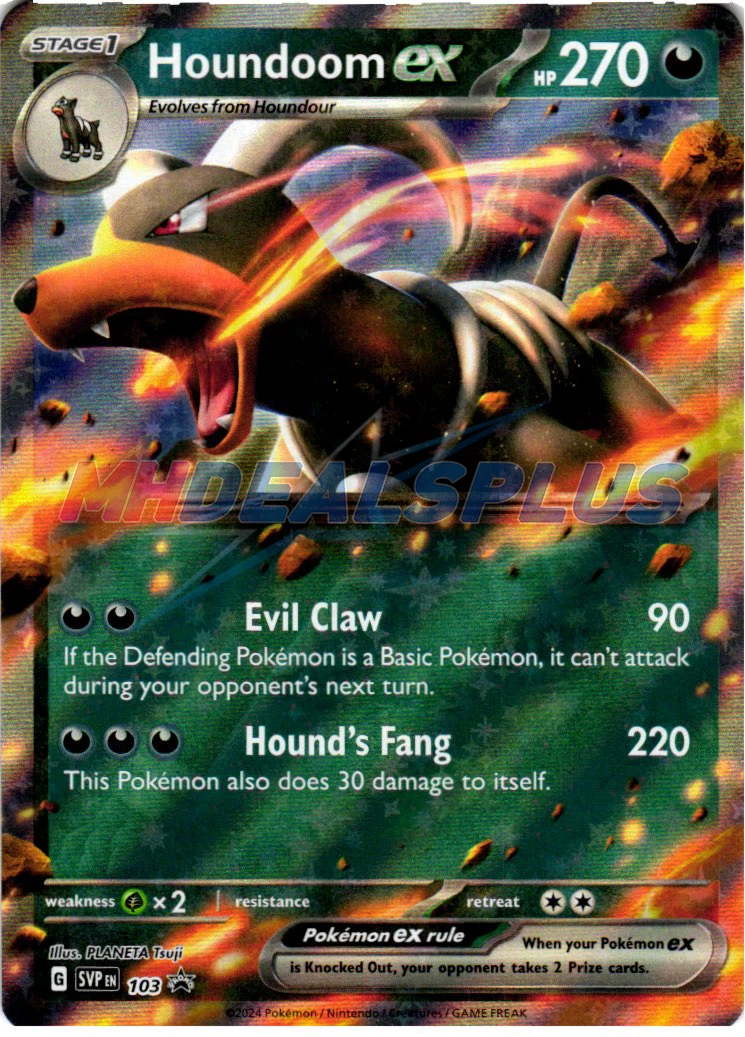 Houndoom Ex Pokémon TCG Cards for sale | eBay