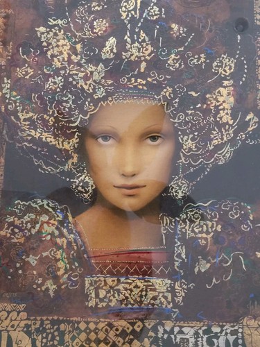 Csaba Markus Panonia Embellished Giclee Print 36 x 30 Signed Numbered 69/175 - Picture 2 of 9