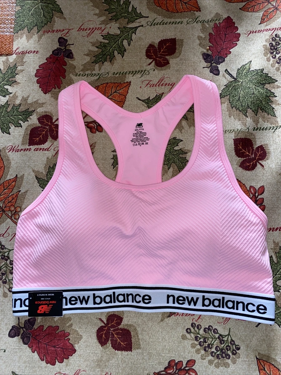 New Balance Sports Bra With Padding Size XXL- Shade Of Orange