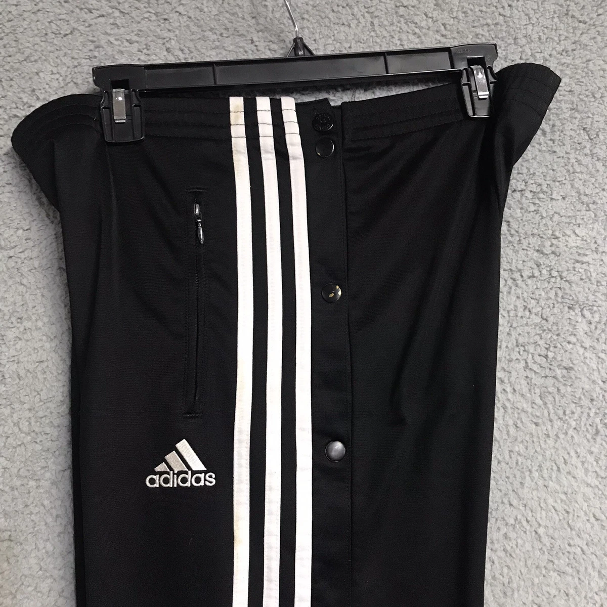Adidas snap best sale pants boys