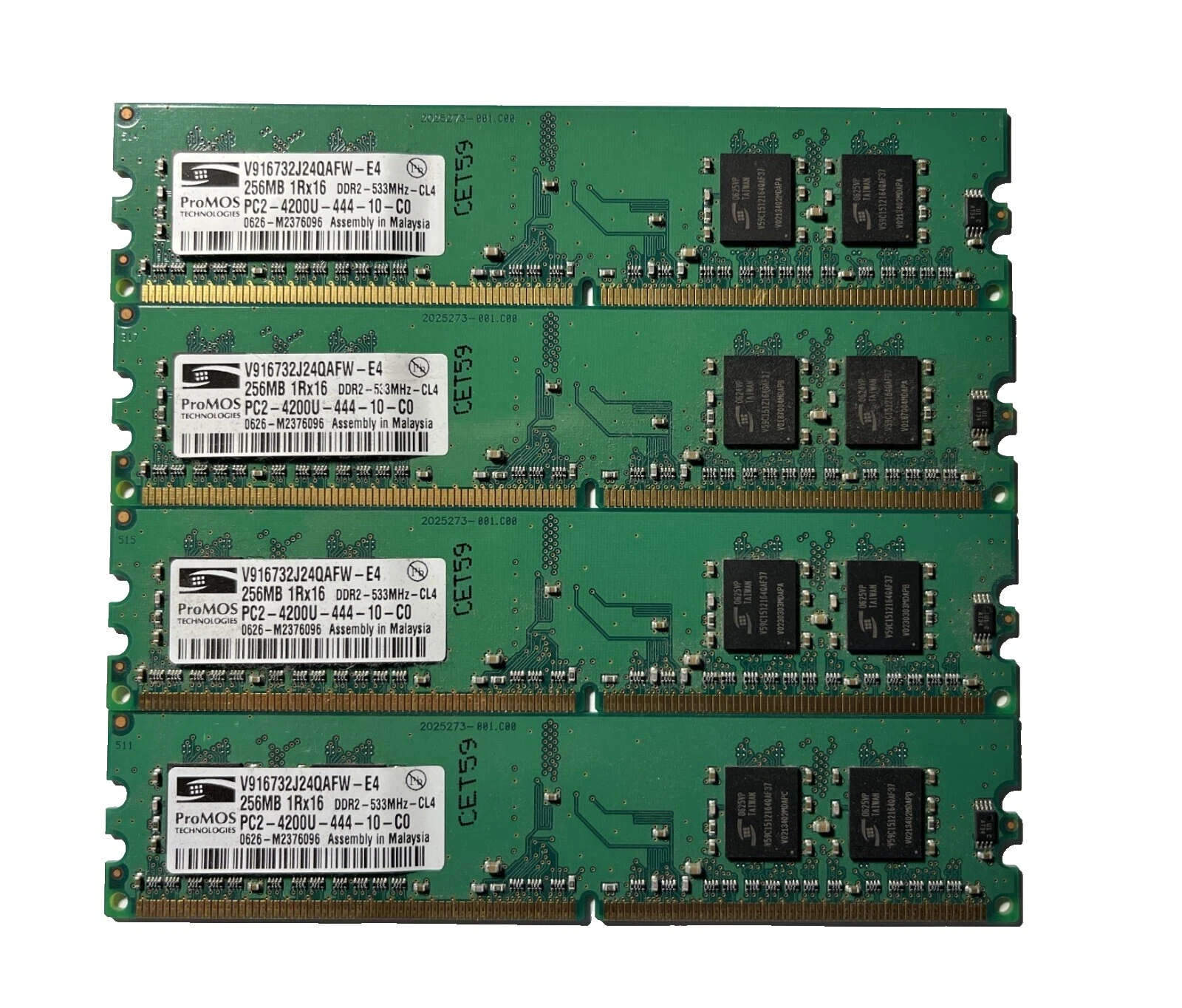 Computer RAM 256 MB Capacity per Module 240