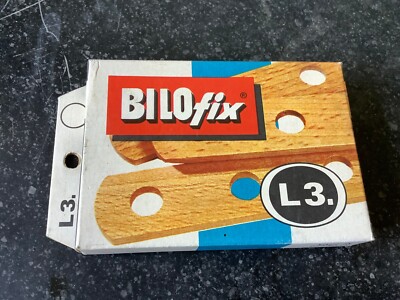 Vintage BILOfix L3   Konstruktionssielzeug Zug ''unbespielt'' (CR671-18R13/14)