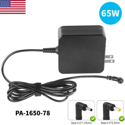 65W 19V 3.42A Charger for Asus Laptop AC Adapter Power Supply PA-1650-78 New
