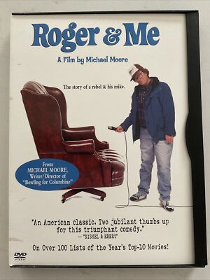 Roger & Me - DVD Michael Moore Documentary about Flint Michigan SHIPS QUICKLY
