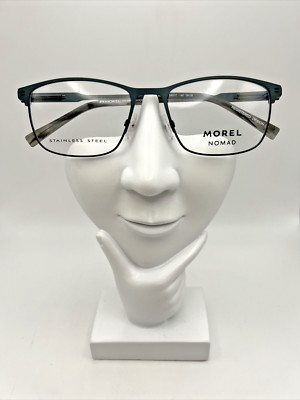 Nomad Phoenix by Morel 40144N Designer Eyeglasses Frame 54-17-140 Gray GN09