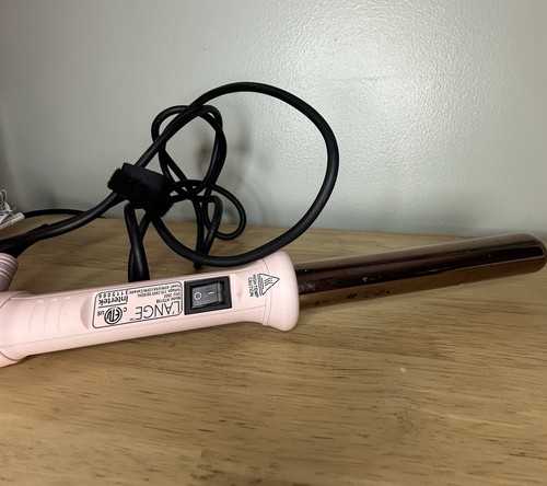 L’ange Titanium Clip Free Hair Curling Wand model HT015B 1 Inch Barrel - Picture 3 of 9