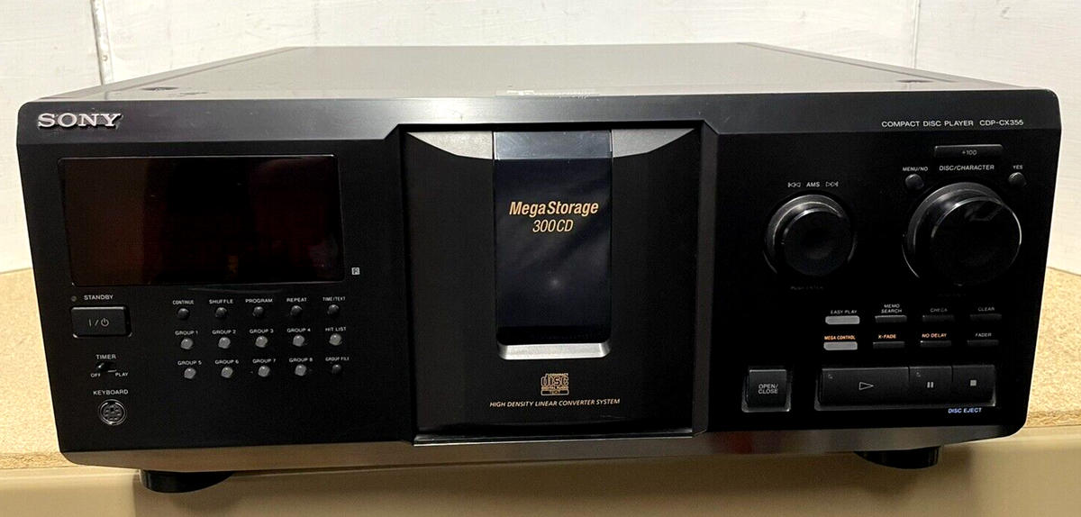 Sony CX355 Cd Changer, works (no remote) | eBay