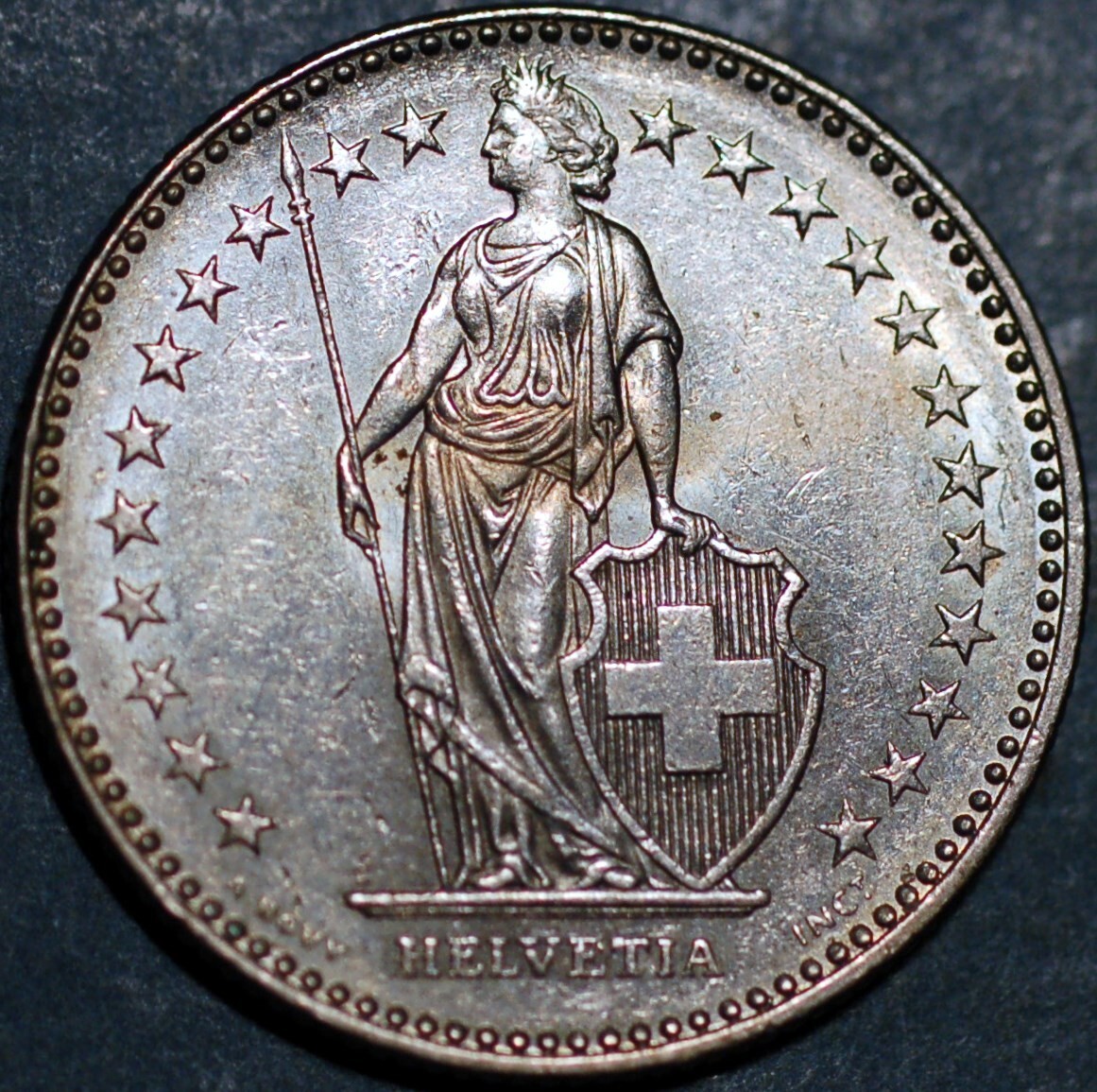 SOUVENIR [FR] 新品2個 Switzerland 2 Francs 1994 B KM# 21a.3 | eBay