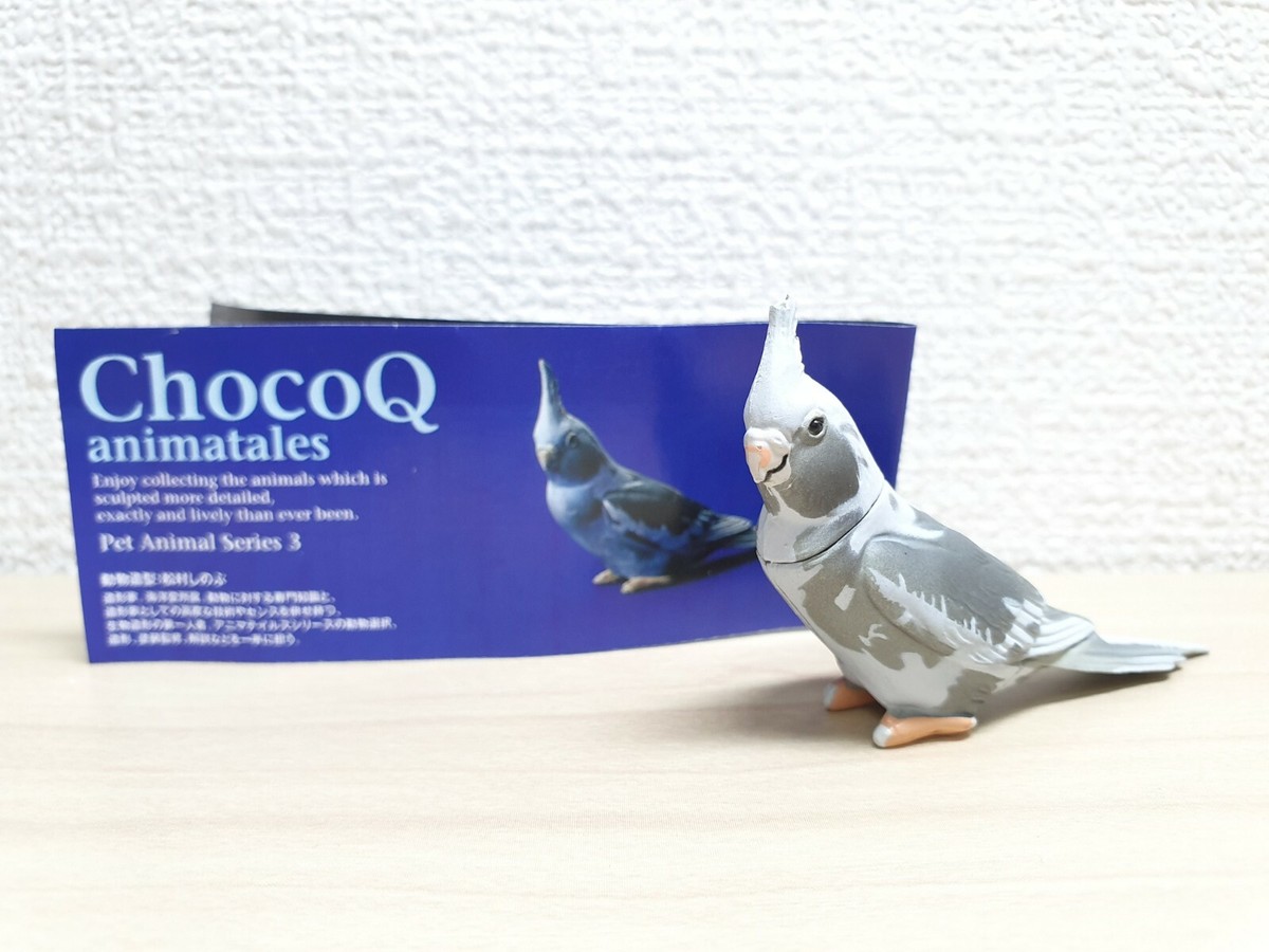 Kaiyodo Takara ChocoQ Pet COCKATIEL bird figure choco q animatales
