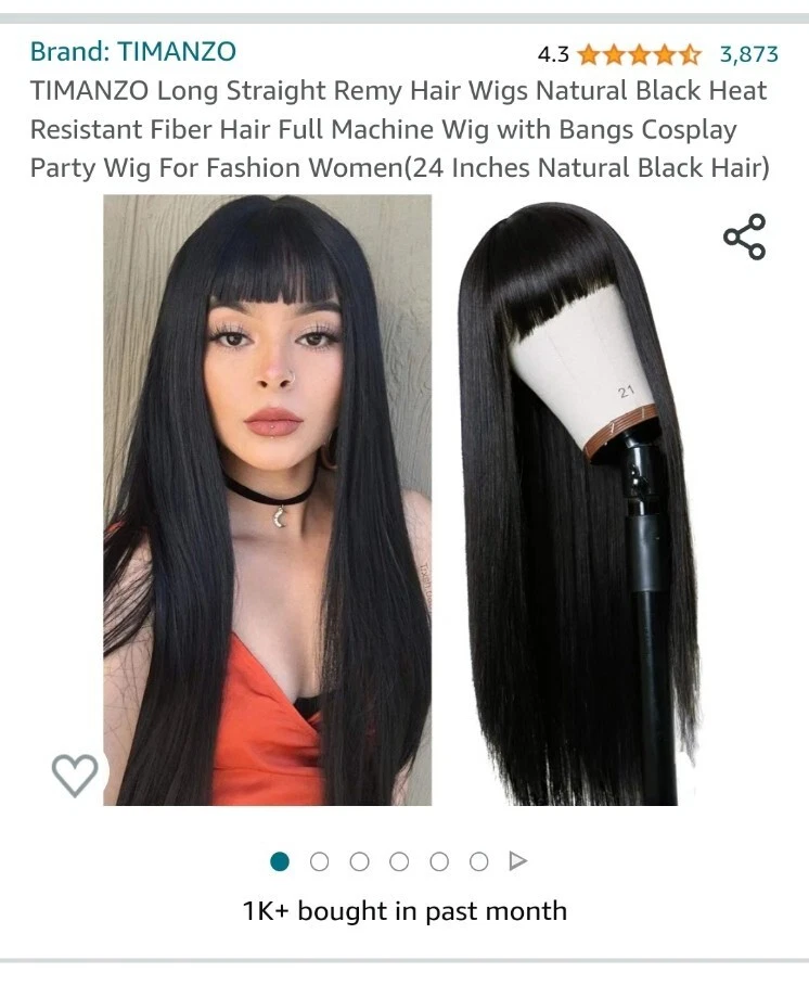 Cute straight clearance bangs