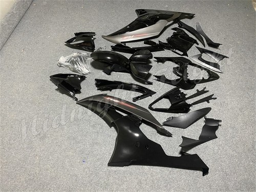 Fairing Kit for 08-16 Yamaha YZF R6 2008-2016 ABS Injection Bodywork Black Gray - Picture 2 of 4