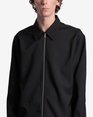 Jil sander Gabardine Shirt Full Zip Large Retail $1080