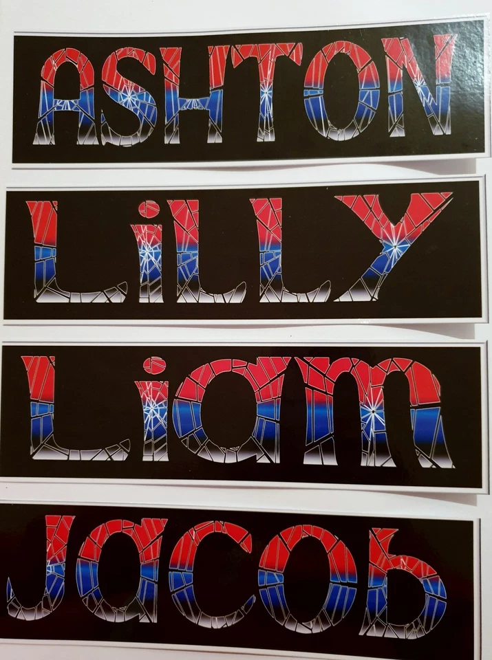 LITTLEHANDPRINTS TEACHING RESOURCES Spiderman Name -Children Kids Bookmark - 4 in a set- Encourage reading - Gift